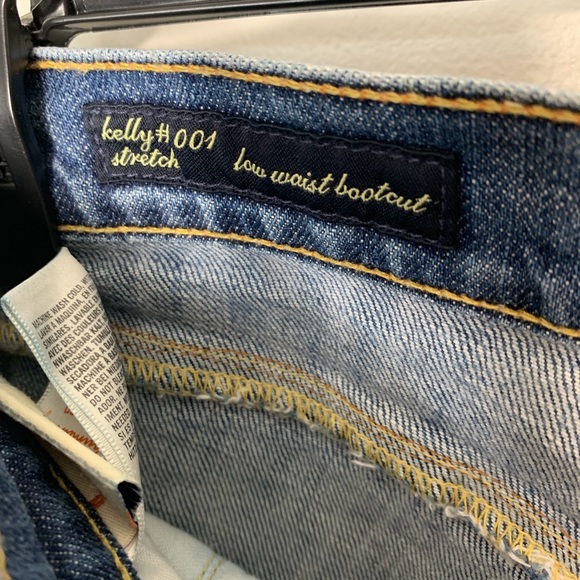 Citizens of Humanity Kelly 001 Stretch Low Waist Bootcut Jeans Size 28 - Picture 4 of 7